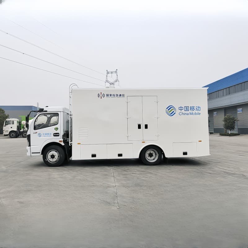 Dongfeng Captain 50KW mobile power supply vehicle, manufacturer supply, freely configurable diesel generator set power source.