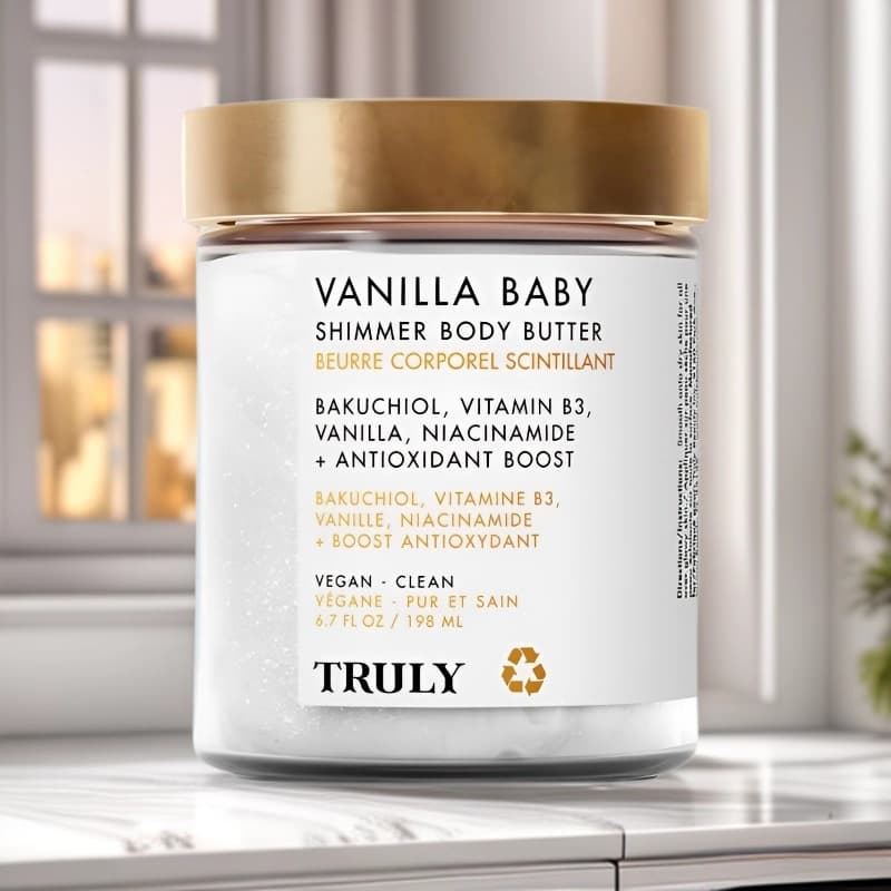 Truly Cross-Border After-Shave Body Cream Shiny Body Butter Exfoliating Soothing Skin Hydrating Moisturizing Cream