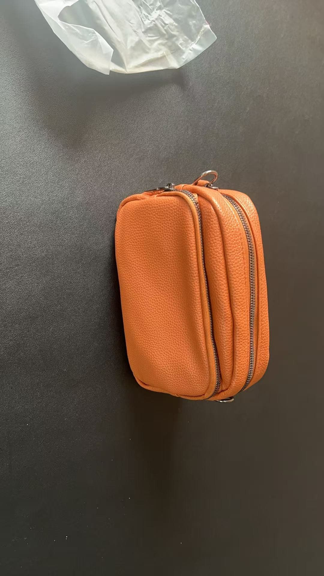 Women's Bag 2026 Fall New Wide Strap Versatile Soft Leather Black Small Square Bag Solid Color Trendy Influencer Crossbody Bag