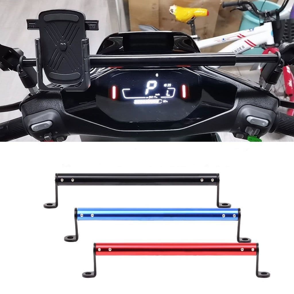 Motorcycle electric vehicle scooter racing boat modification multi-functional expansion bracket expansion bracket heightening rod balance rod