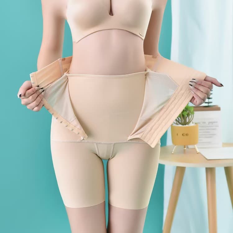 Factory Direct High-Waist Butt Lifting Strong Tummy Control Button Seamless Shapewear Pants Tummy Control Butt Lifting Panties for Women
