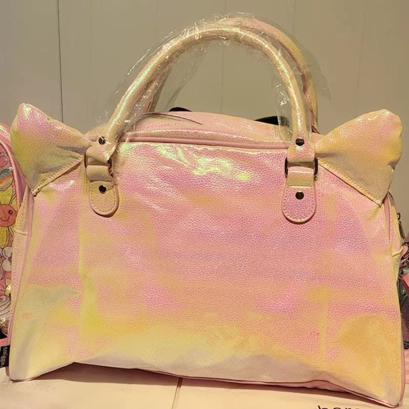 Australia Smiggle Travel Large Bag, Kids' Large Luggage Bag, Outdoor Casual Bag for Primary and Secondary School Students, Crossbody Bag