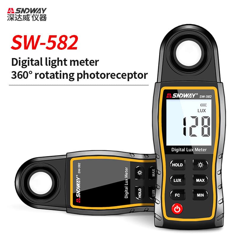 Shendawei SW-582 digital light meter light meter light meter light meter photometer light meter