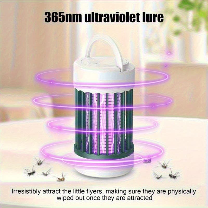 2026 New Cross-border Drop Shipping Portable Mosquito Killer Lamp Dual-Use Electric Insect Zapper