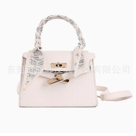 High-Quality Niche Women's Bag New Cross-Border Stone Grain Versatile Handbag Women's Premium Shoulder Crossbody Bag