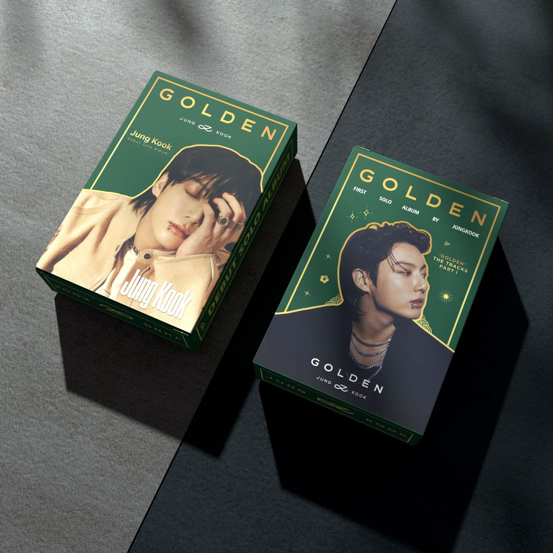 55-piece Collection Jungkook Small Cards For Golden Album Lomo Cards