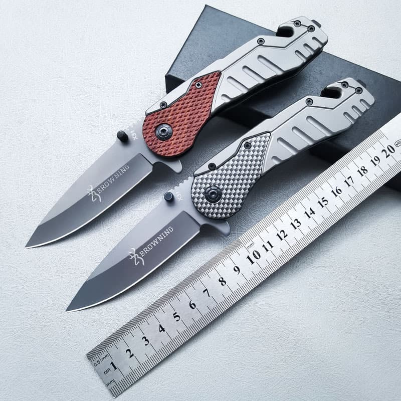 Outdoor Folding Knife High Hardness Tactical Hunting Camping Fishing Exploring Mini Knife Stainless Steel X31 Model