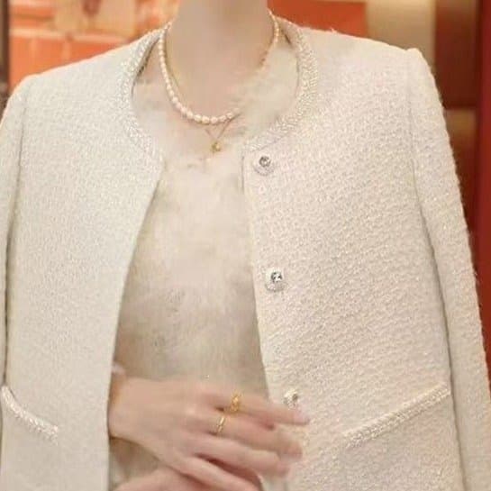 Spring Jacket for Women Over 50, Lightweight Casual Blazer for Middle-Aged and Elderly Ladies, Branded Top