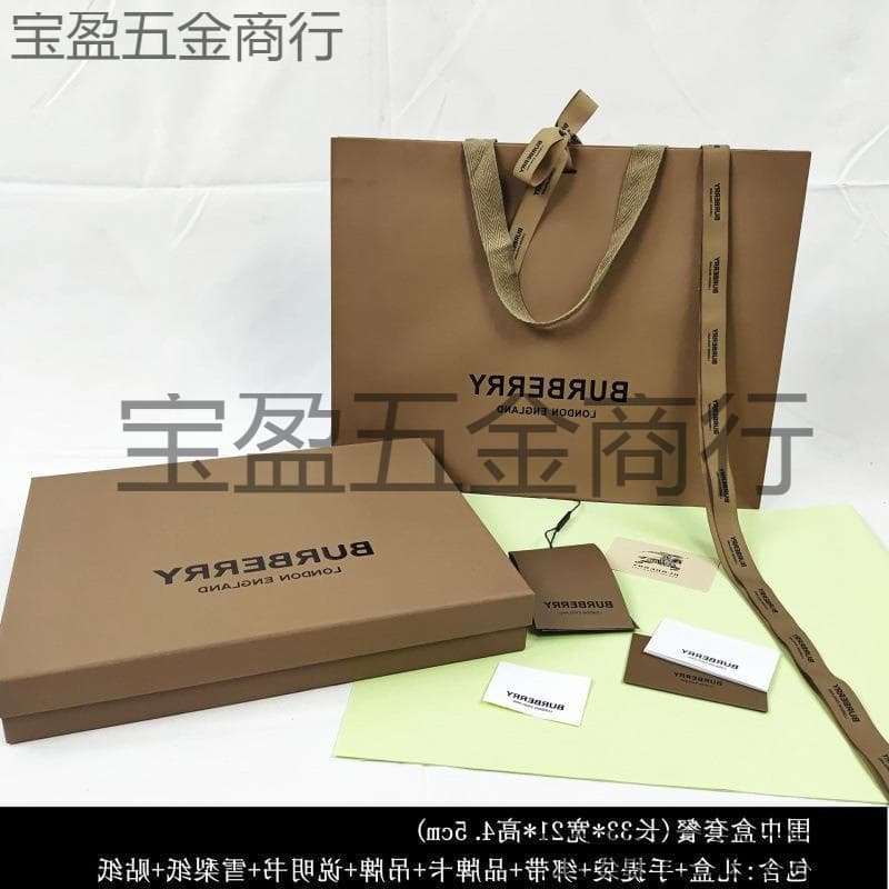 Original Burberry clothes scarf bag coat shirt packaging box Burberry paper bag empty box gift bag