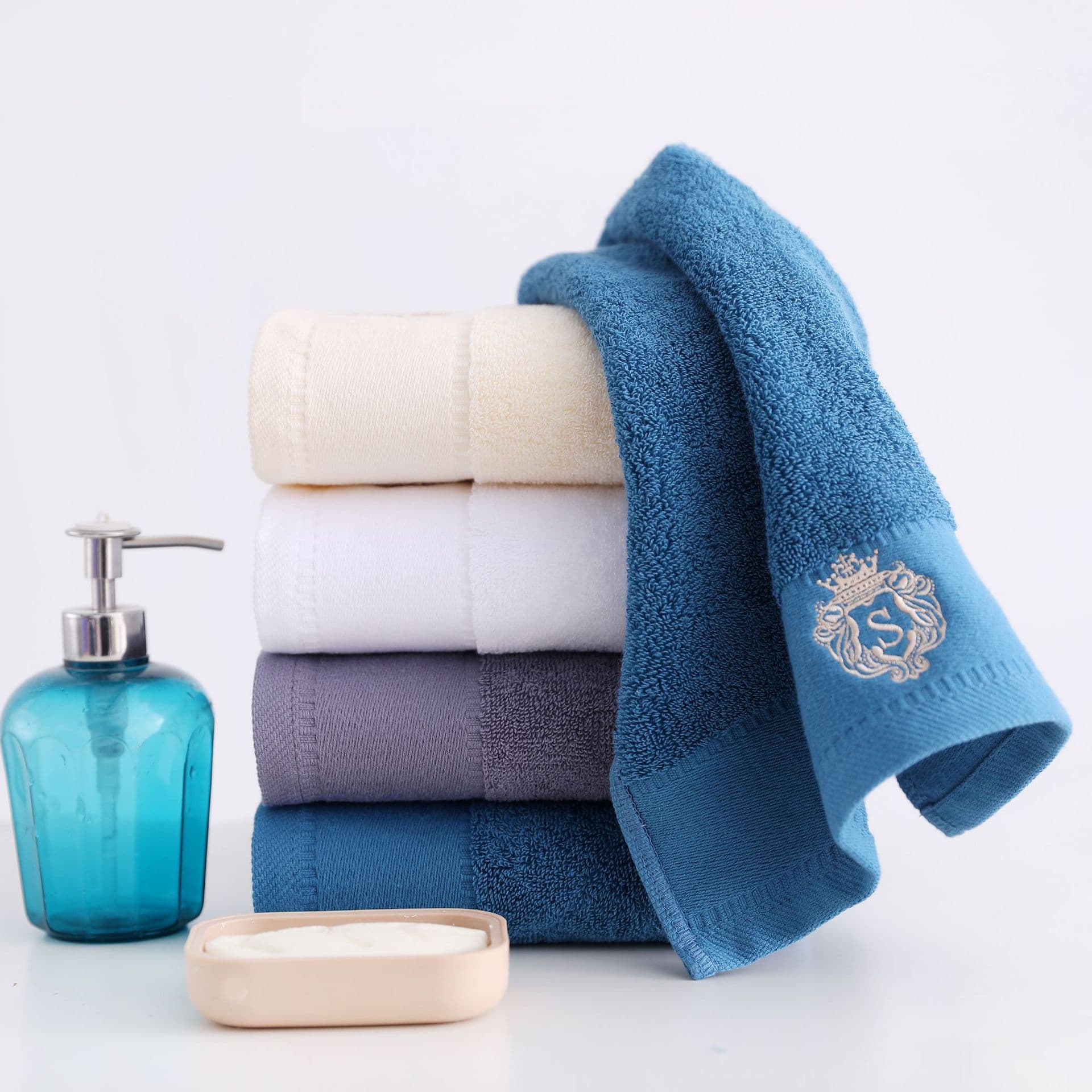 Gaoyang Towel Is Absorbent, Soft Cotton Face Towel, Austin Hotel Household Gift, Can Be Customized with Logo, Pure Cotton, Soft and Absorbent