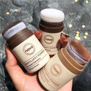 NOVO Hair Volumizing Powder, Oil Control Fluffy Powder for Hair, Forehead & Hairline, Mattifying Dry Shampoo Powder