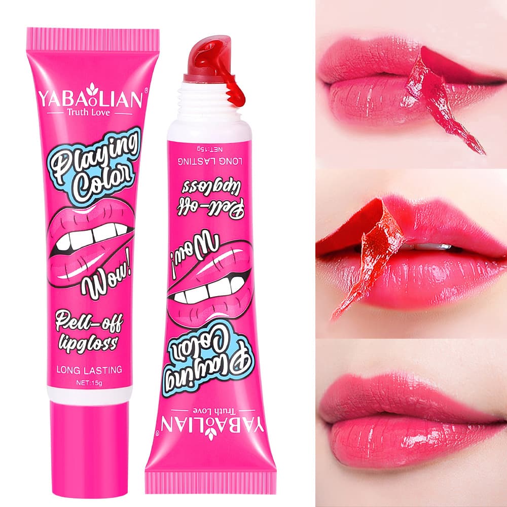 Tear lipstick cross-border makeup is not easy to take off makeup 6 color lip gloss tear lipstick moisturizing lipstick lip gloss wholesale