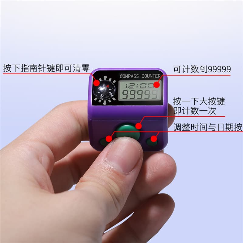 ✅ Finger Counter Electronic Ring Counter Manual Counting Device Manufacturer Wholesale