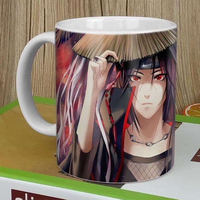 Naruto Color-Changing Mug Anime Ceramic Cup Naruto Sasuke Itachi Kakashi Mug