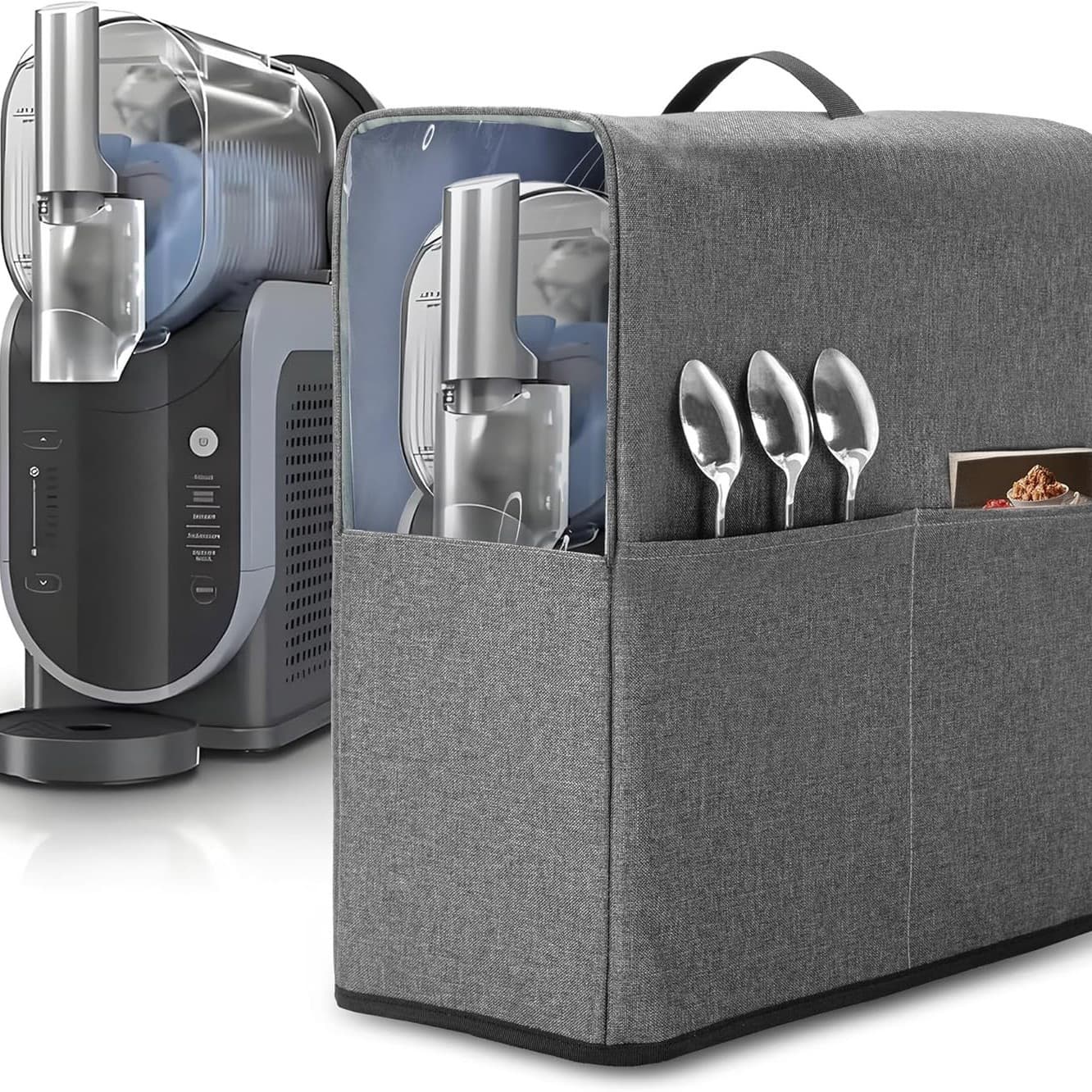 New Slushie Machine Dust Cover and Ninja Slushie Professional Frozen Beverage Machine Lid