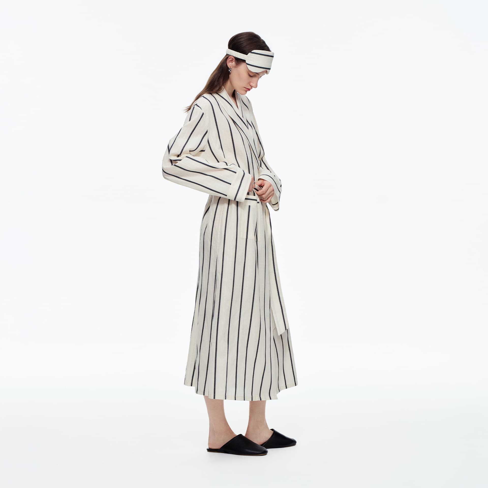 Cross-border ecommerce women's pajamas silk print pattern custom design Custom pajamas robe ODM customization