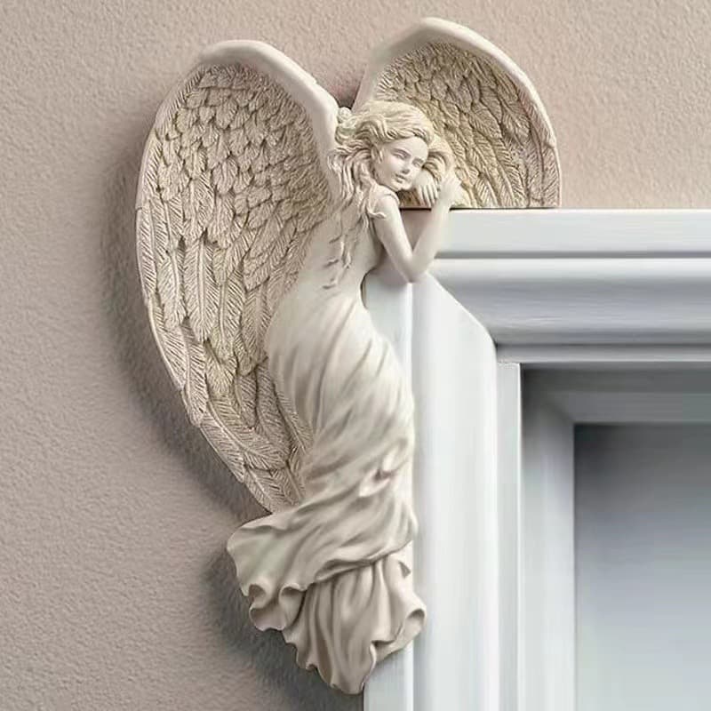 Cross-border Angel Door Frame Decoration Ornament Home Decor Door Frame Design Art Angel Nordic Style Resin Design