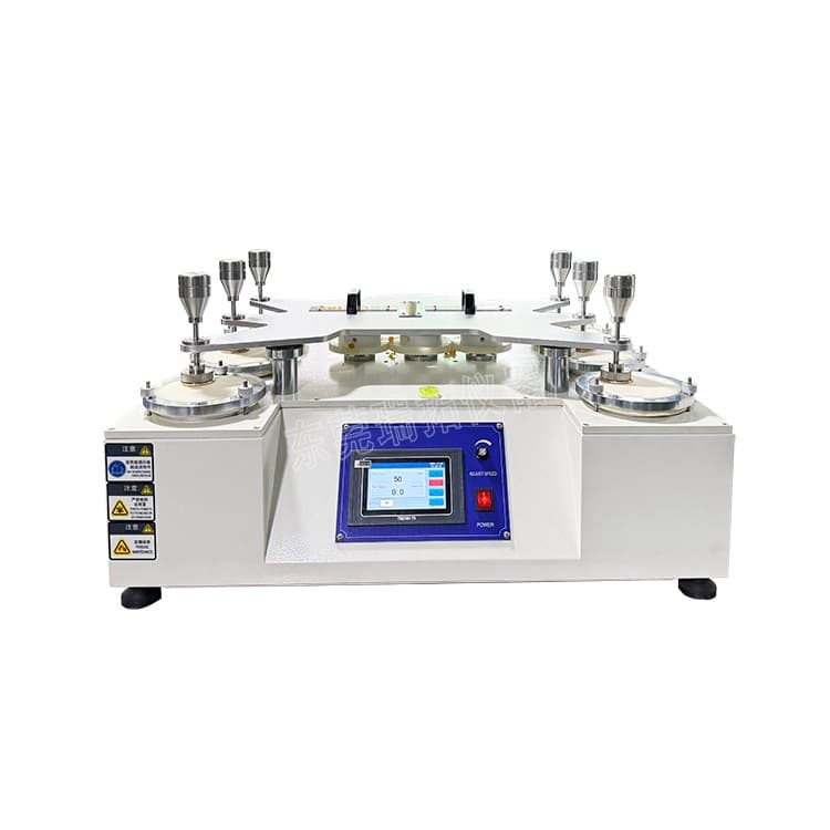 Six-station Martindale abrasion tester for textile leather fabrics, pilling and pilling abrasion tester