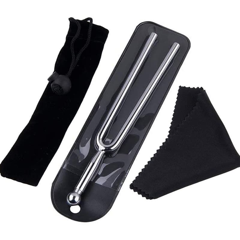 Steel Teaching Tool Tuning Fork 440Hz Tuning Fork Set Music Tuning Instrument Violin Tuning Fork