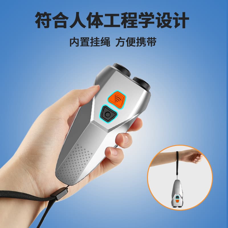 Handheld Dog Training Device Anti-Barking Ultrasonic Dog Repeller Dual Probe High-Power Deterrent Manufacturer