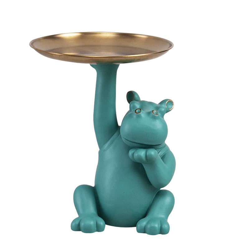 Resin Craft Animal Storage Ornament for Living Room TV Cabinet Desktop Home Decoration Wedding Gift