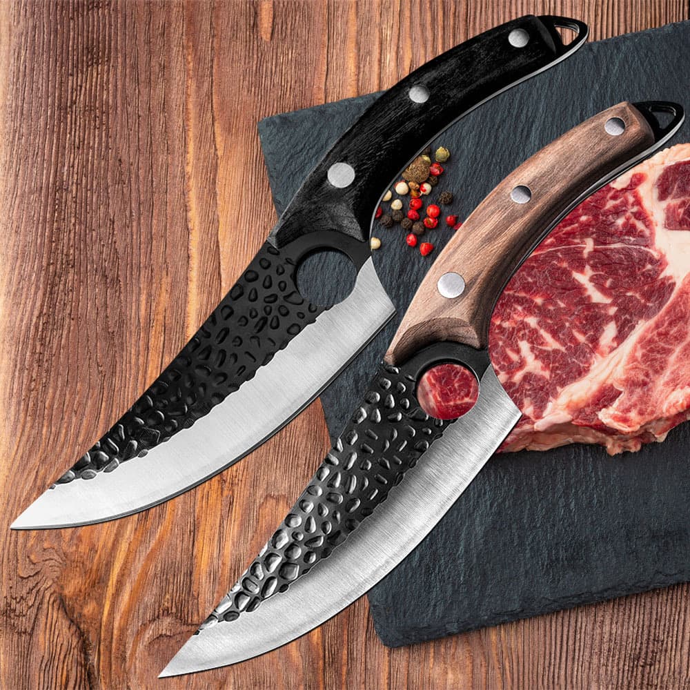 Cross-border Hand-forged Specialized Boning Knife, Splitting Knife, Chef Knife, Bone Scraper, Slaughter Knife, Pig Butcher Knife, Chopping Knife, Splitting Knife