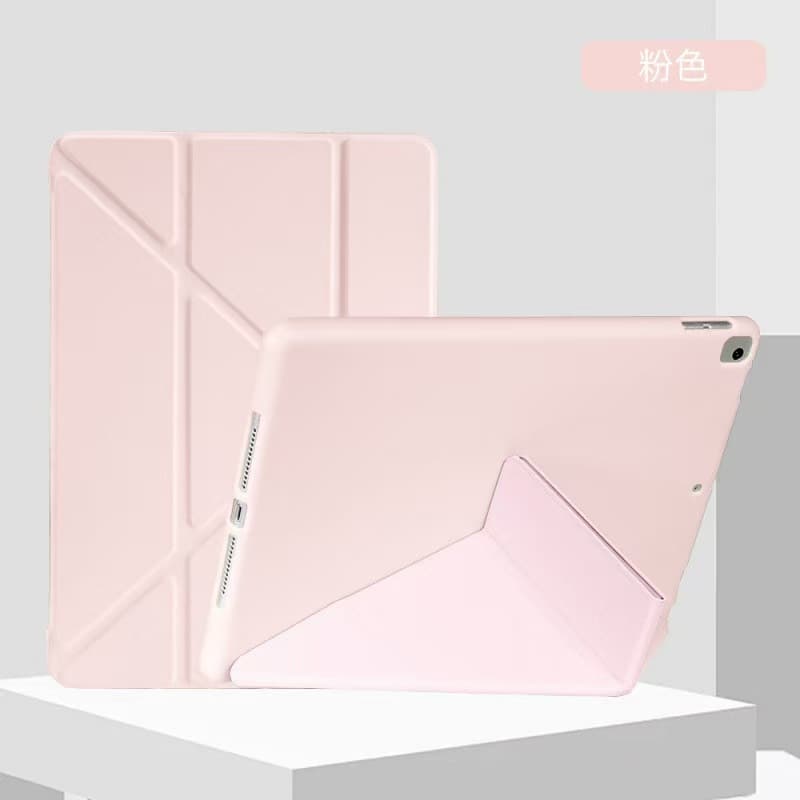 Factory Hot Sale iPad Full Series Protective Case Honeycomb Tri-Fold / Y-Fold with Pen Slot for Huawei Samsung Xiaomi Leather Case