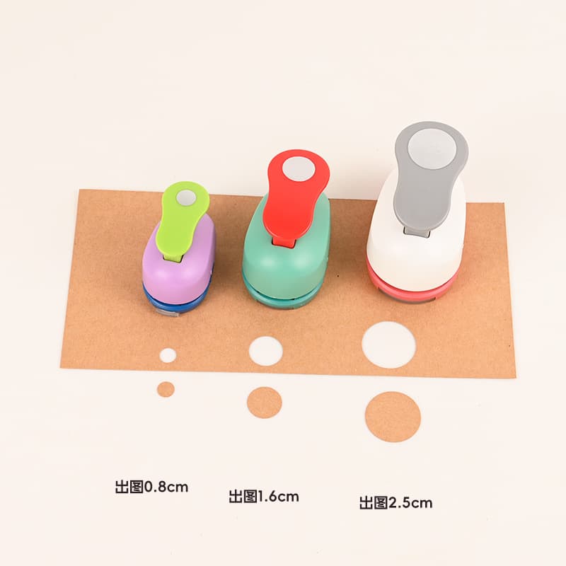 Large Circle Embossing Punch Creative DIY Paper Punch Craft Hole Puncher Stamping Machine Kindergarten Round