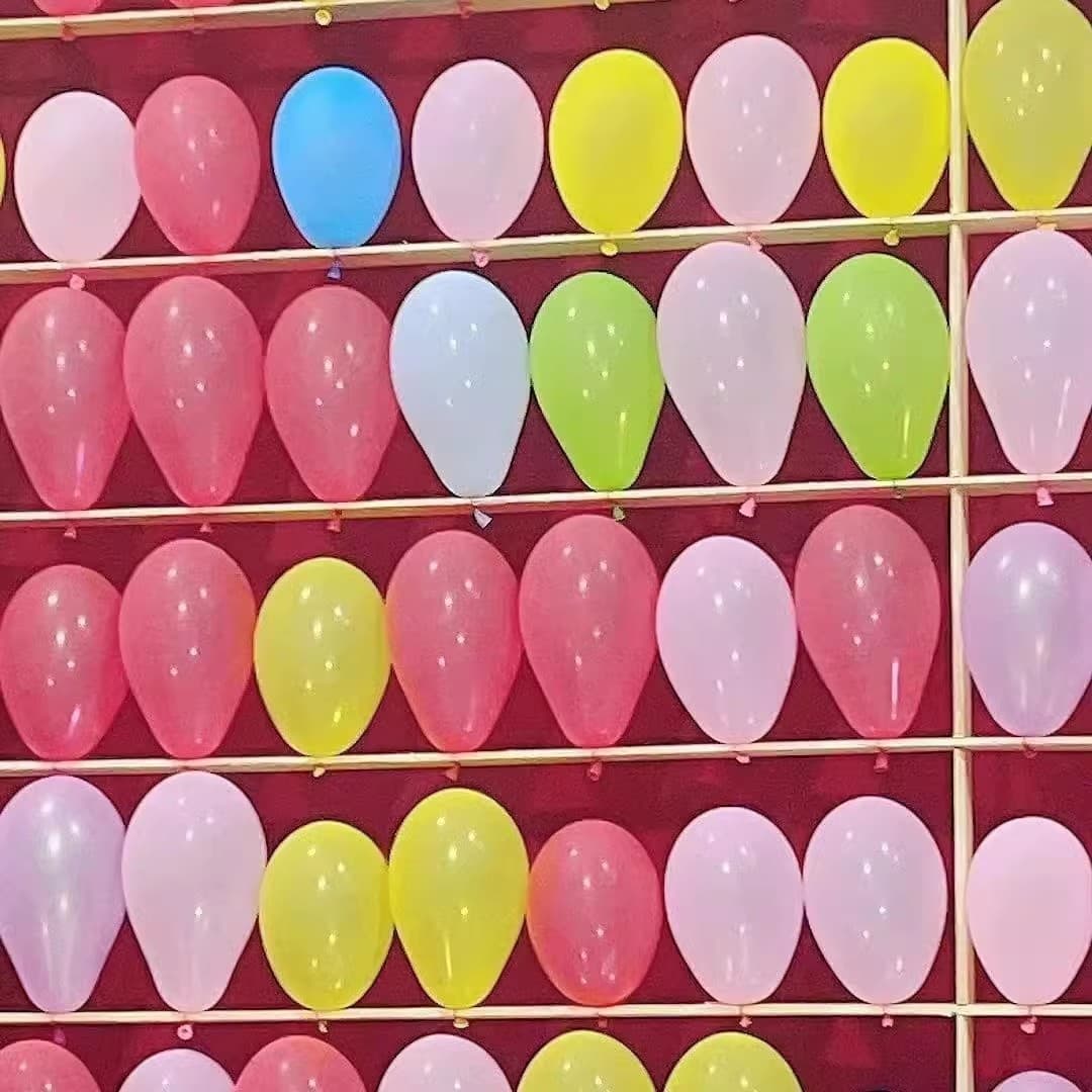 Apple Mini Balloons Colorful Thin Balloons Ultra Light Water Balloons Shooting Target Mini Dart Balloons Street Stall