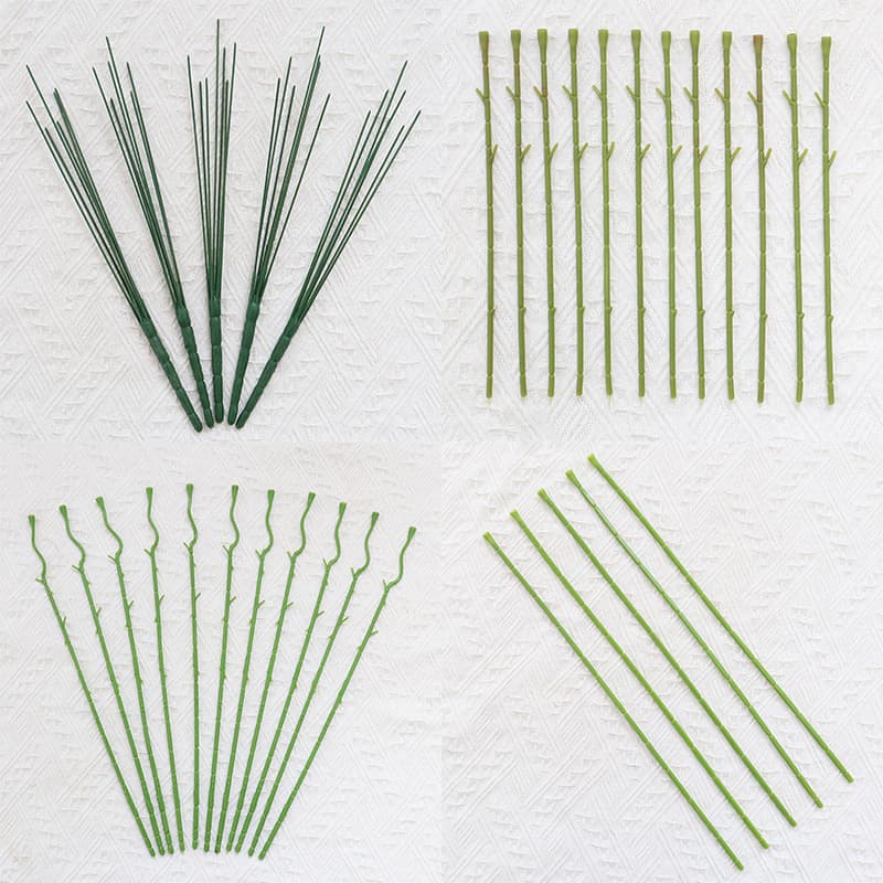 Artificial Rose Stem, Fake Flower Branch for Vine Home Store Decoration Rose Arrangement Accessories
