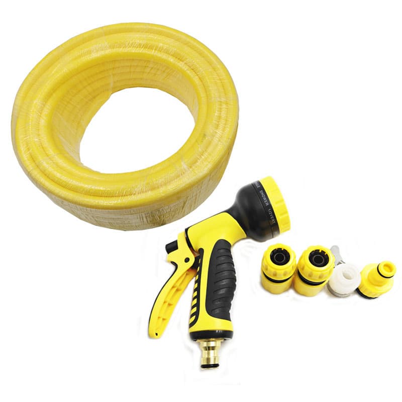Car wash hose, household watering PVC pipe, explosion-proof anti-freeze 4/6 inch tap water thickened anti-freeze set