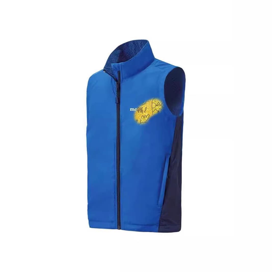 Kids' Winter MONTB Vest, Unisex Children's Windbreaker Vest Windproof Warm Outdoor Wear