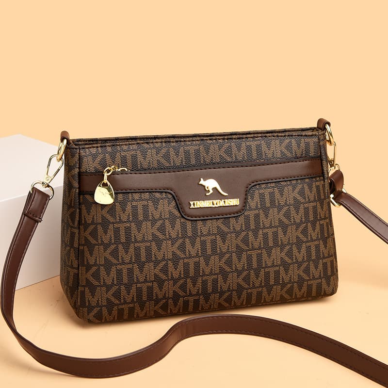 Cross-Border Women's Bags 2026 New Multi-Layer Women's Handbags, Middle-Aged Mom Bags, Women's Shoulder and Crossbody Bags, One-Piece Dropshipping