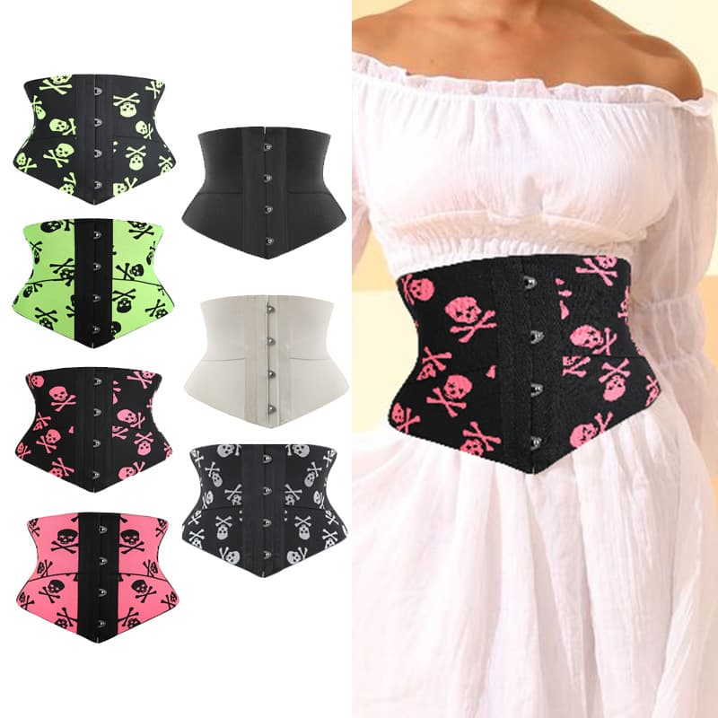 Fishbone Outer Wear Waist Trainer Belt for Women Hourglass Shapewear Corset