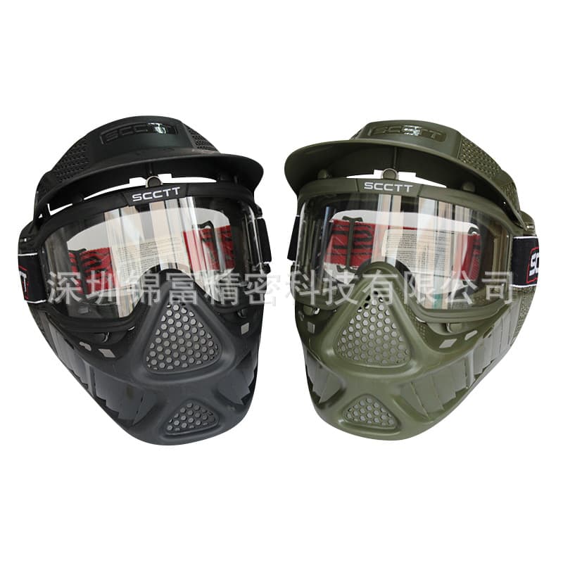 Factory direct supply paintball mask real person CS field equipment paintbal maskSCCTT chicken shooting mask