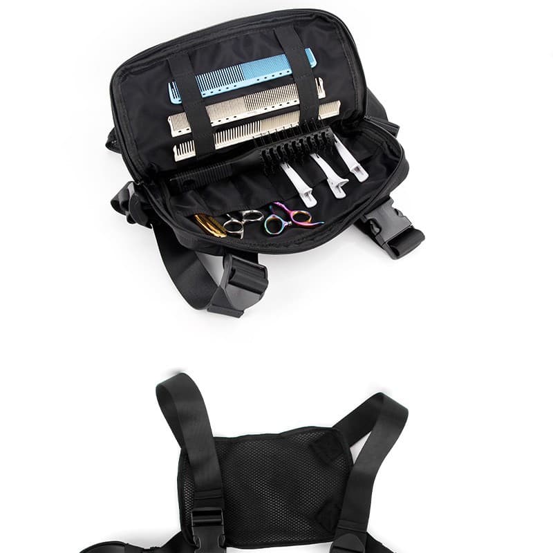 Hair Tool Bag Pet Grooming Stylist Case Barber Shop Assistant Multi-Function Haircut Carrying Storage Scissors Bag
