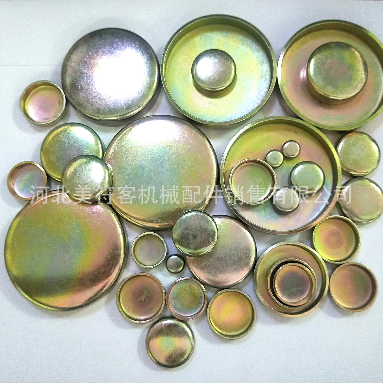 Custom engine water plug bowl plug engine cylinder block plug iron galvanized