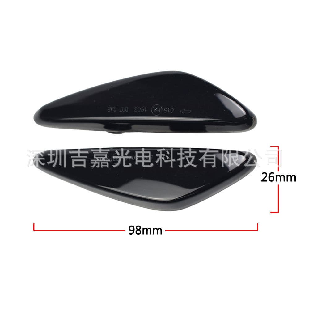 For Mazda MX5 6 Amber Sequential Turn Signal Fender LED Dynamic Side Marker Light