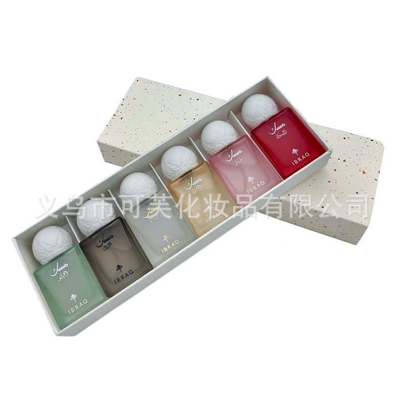 Cross-border Hot Seller IBRAQ Perfume Gift Set Middle East Arabic Dubai Southeast Asia Fragrance Long-lasting Scent