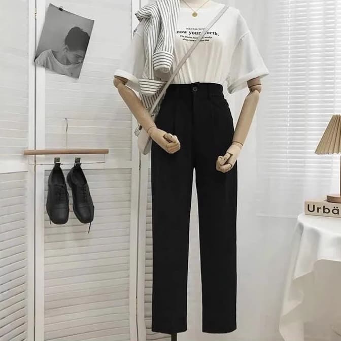 Wide-leg pants for women spring and autumn 2025 new high-waist slim casual narrow-cut straight pants high-end drape suit pants