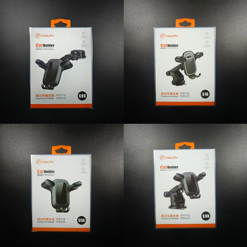 Car Navigation Mount, Dashboard & Vent Clip Multifunctional Phone Holder, Car Phone Mount