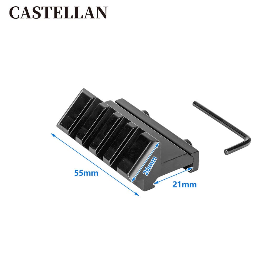 45 degree bevel edge bracket flashlight bracket 20mm bevel edge rail bracket flashlight bevel edge bracket