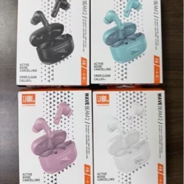 Cross-border applicable WAVE BEAM2 wireless Bluetooth headset, noise reduction, heavy bass outdoor sports Bluetooth headset