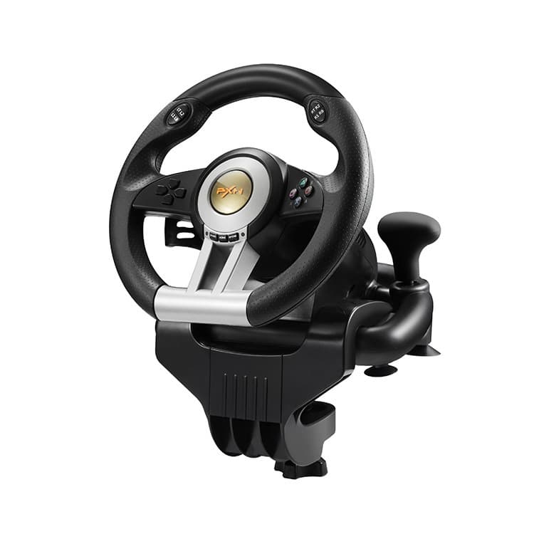 PXN-V3 Racing Game Steering Wheel Compatible with PC/PS3/4/Xbox One/Switch