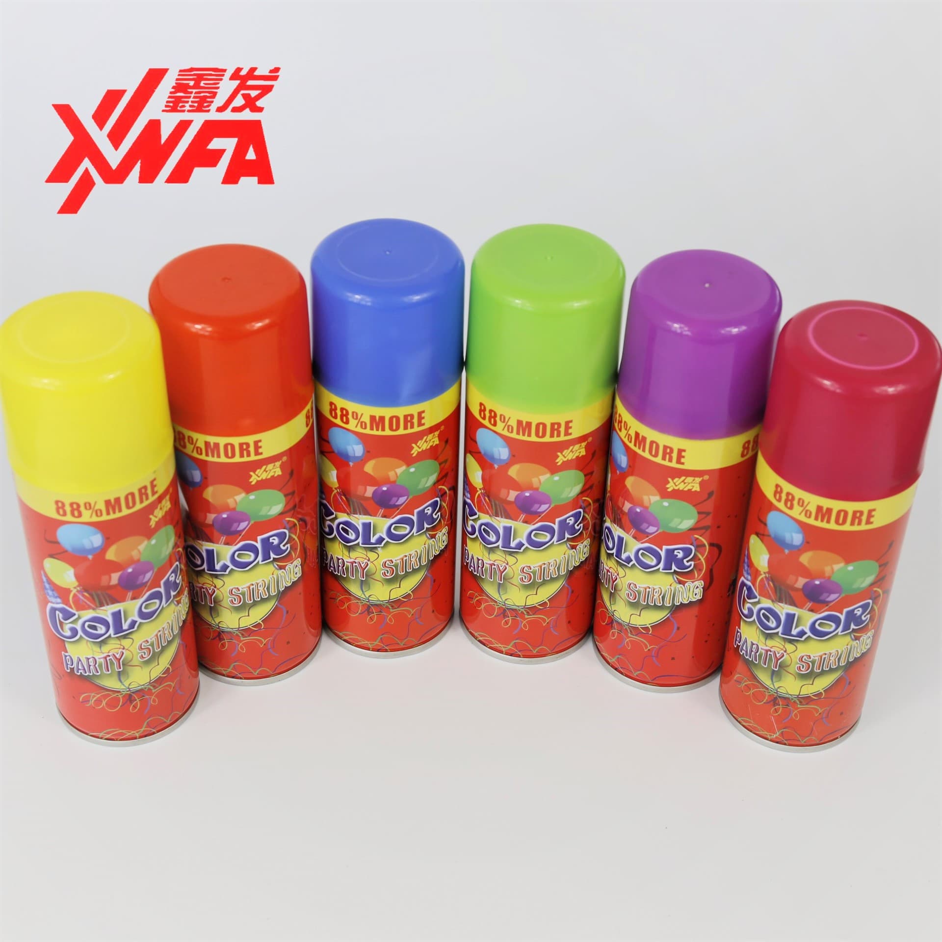Source factory hand spray streamers, birthday wedding party props, festive color spray, Christmas happy snow spray, flying snow can