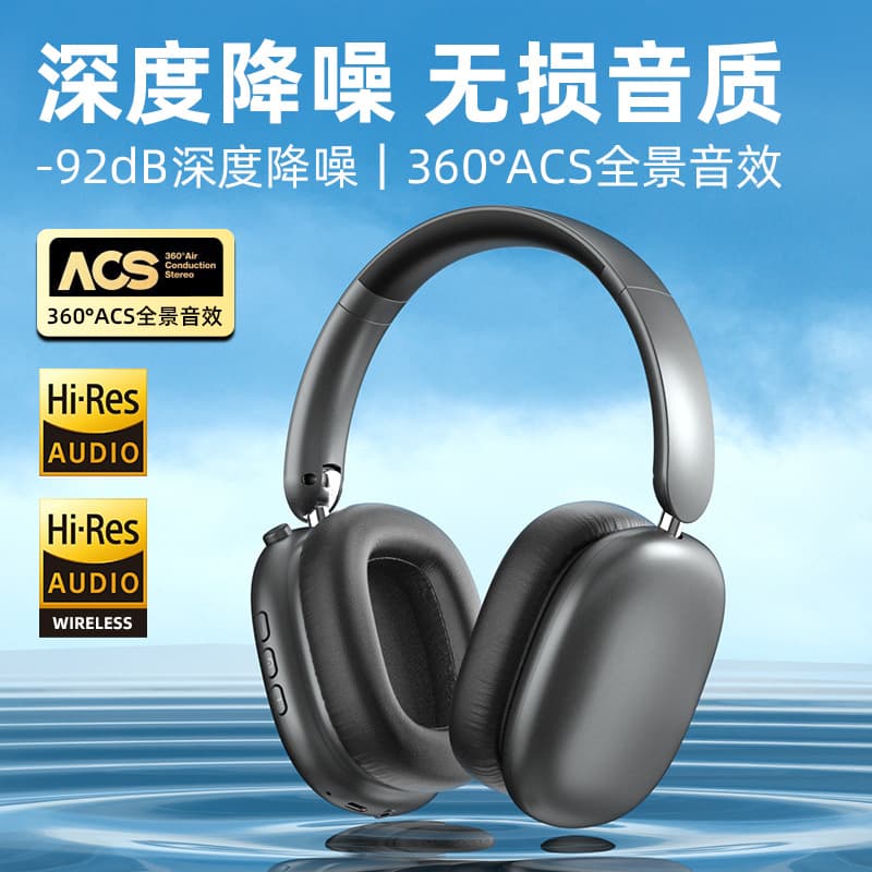 Cross-Border New Hit: Smart Bluetooth Headset, Long Battery Life Sports Gaming Headset with Noise Reduction, Universal for Mobile Phones