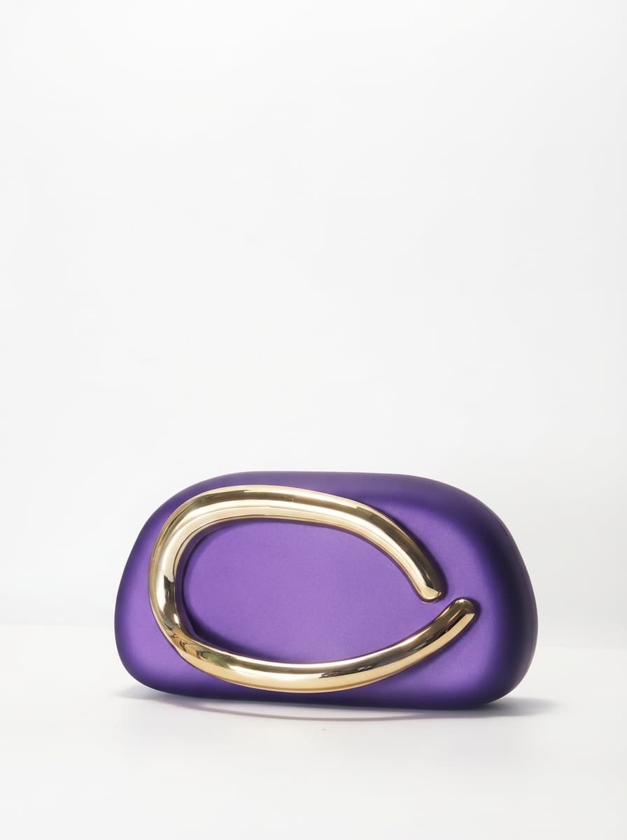 Amber Pattern Acrylic Metal C-Clasp Clutch Bag, Premium Tortoiseshell Evening Bag, Niche Design Light Luxury