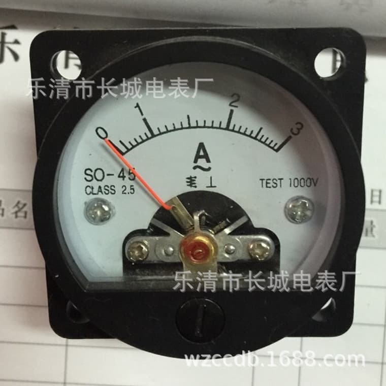 Great Wall Meter Factory SO-45 3A AC Current Measuring Instrument 45X45 Random Terminal Feet