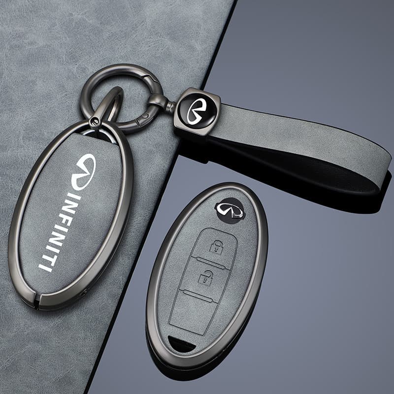 Luxury Key Case Cover for Infiniti QX50 Q50L Q70L Q60 QX60 FX35 Men's