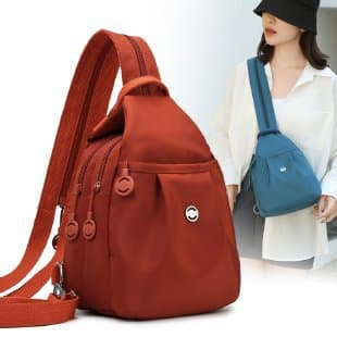 New cross-border women's backpack with a light luxury design, niche style, large capacity, Oxford cloth, handbag, crossbody bag wholesale.